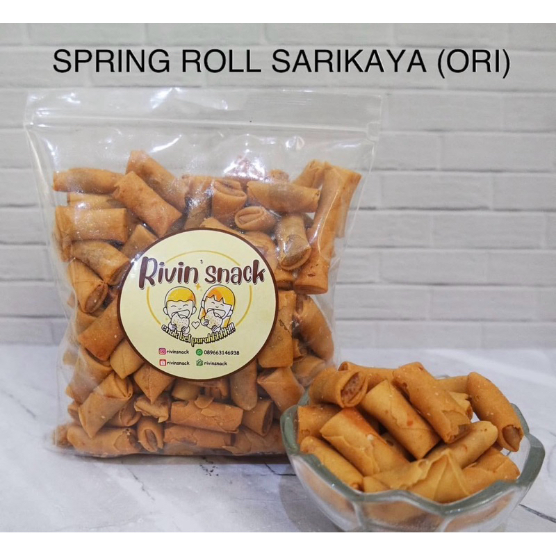 

SUMPIA ABON UDANG / SPRING ROLL EBI 250gr (MERK SARIKAYA)