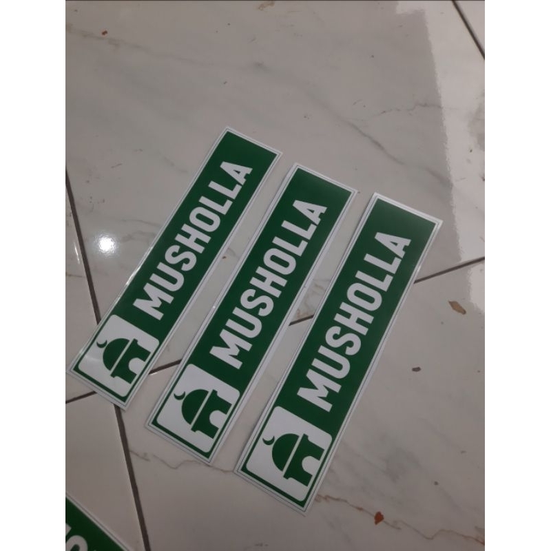 

sticker mihrob mushola Ukuran 10 X 30