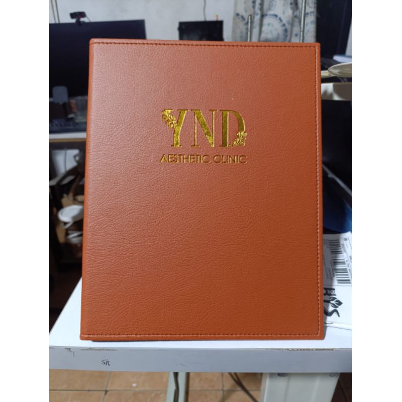 

buku menu cafee embos,A4 logo costum