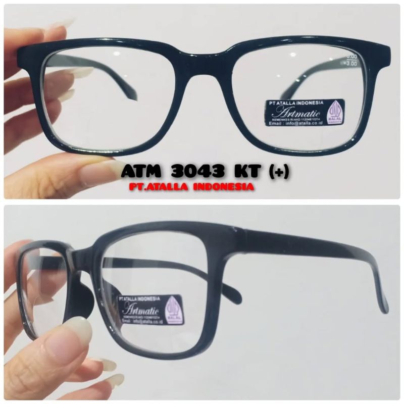 Kacamata Baca Lensa Dobel Fokus Baca dan Jalan Untuk Pria dan Wanita