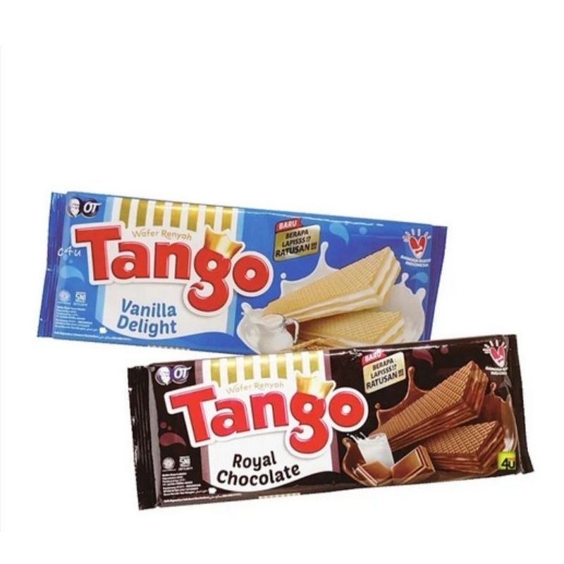 

TANGO WAFER COKLAT DAN VANILA 110gr