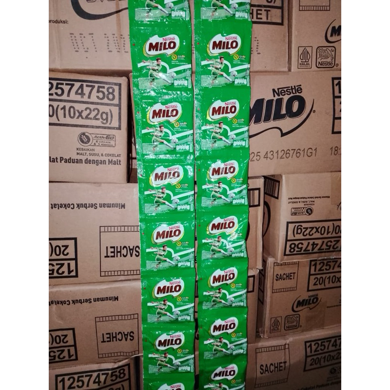 

MILO RENTENG 22g isi 10pc