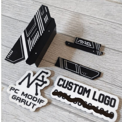 AKSESORIES KOMPUTER COVER AIO MOTHERBOARD CUSTOM LOGO