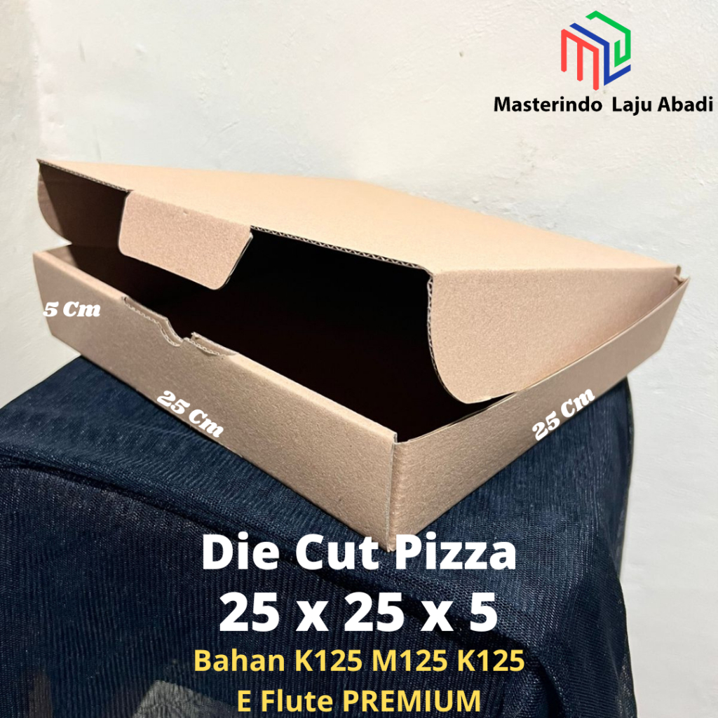 

Kardus Diecut Pizza 25x25x5 Cm