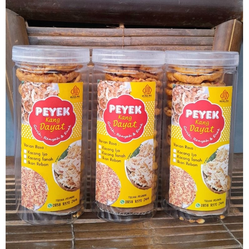 

peyek koin kacang tanah