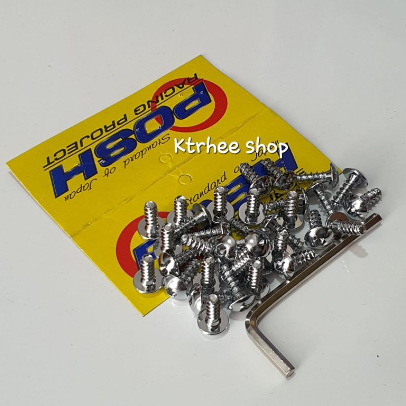 BAUT BODI YAMAHA MOTOR KUNCI L4 CROME ISI 34 MOTOR GRAND FILANO/MIO/LEXI/FREEGO/VEGA/FIZR/JUPITER MX