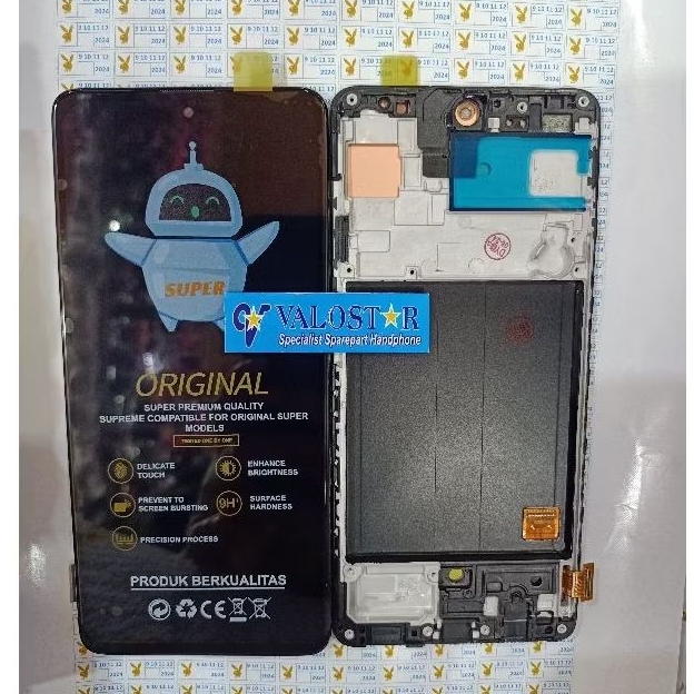 {READY STOK}LCD TOUCHSCREEN SAMSUNG A51 A515 ORIGINAL FINGER ON SET FREM