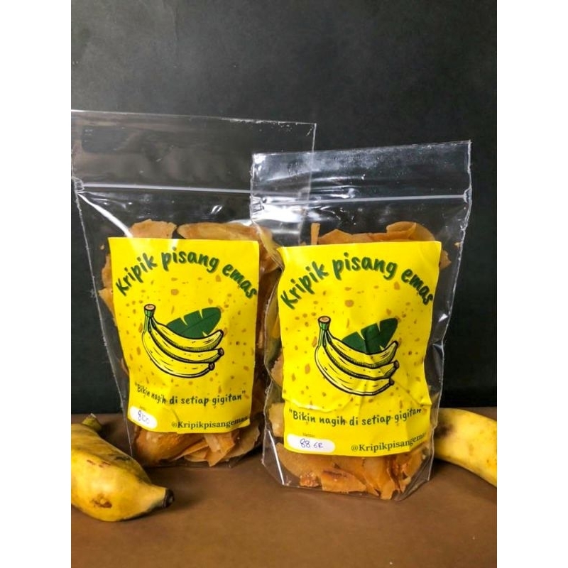 

Kripik Pisang Emas 80gr