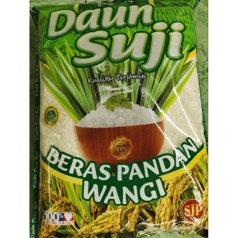 

BERAS PANDAN WANGI DAUN SUJI 5 LITER
