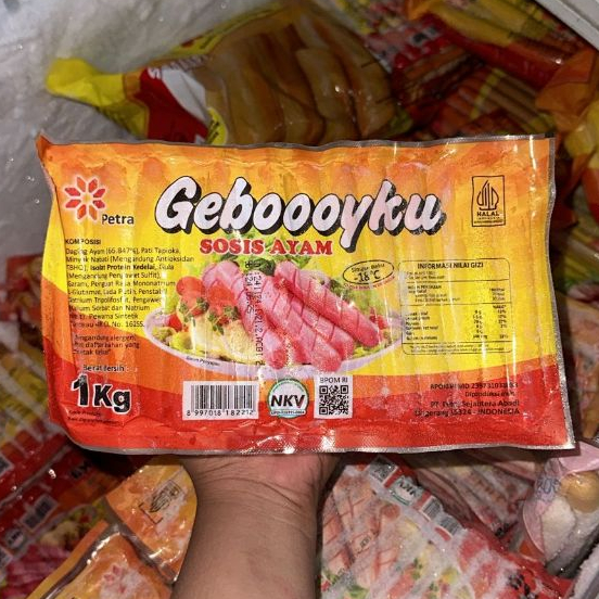 

GEBOOOYKU Sosis Ayam Merah 1kg