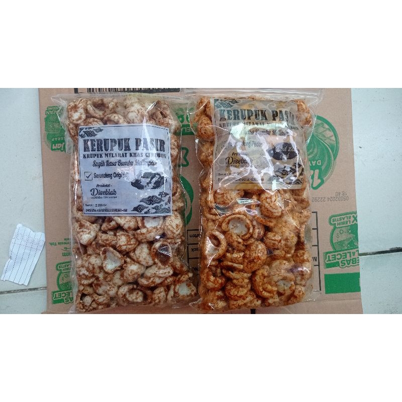 

Kerupuk Serundeng Bumbu Melimpa