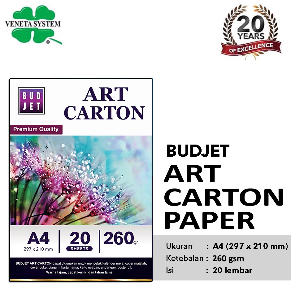 

ke Laris Art Paper Cartoon Carton 26 gsm Kertas Art Karton A4 Cardboard I71