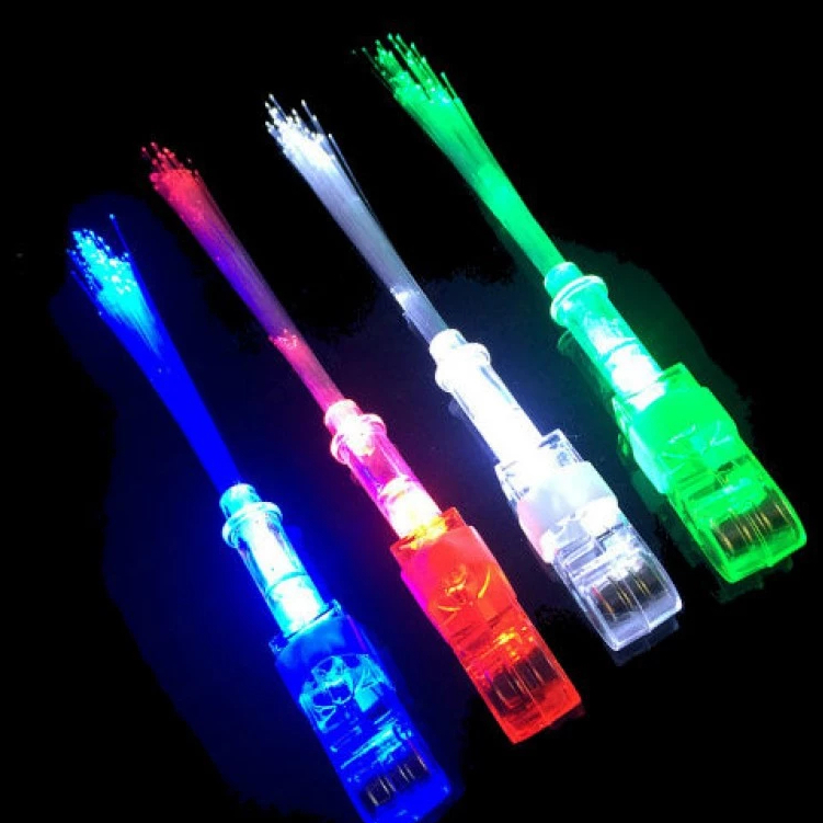SENTER JARI LIDI TANGAN WARNA 4 PCS / LAMPU SENTER LED ANAK MURAH / SENTER SEPEDA