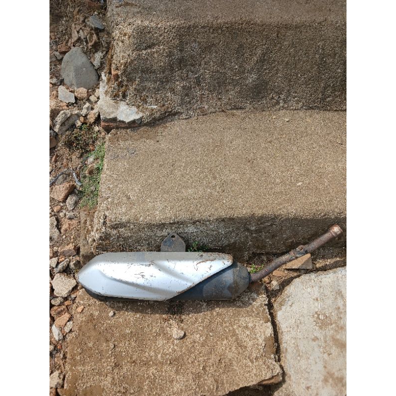 knalpot silencer KLX Dtracter New /bf SE original copotan