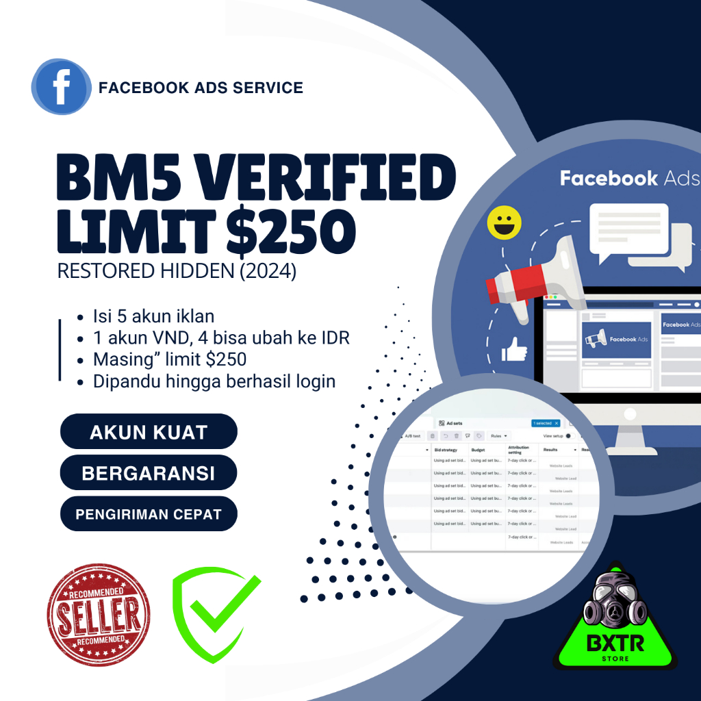 BM5 VERIFIED LIMIT $250 RESTORED HIDDEN (2024)