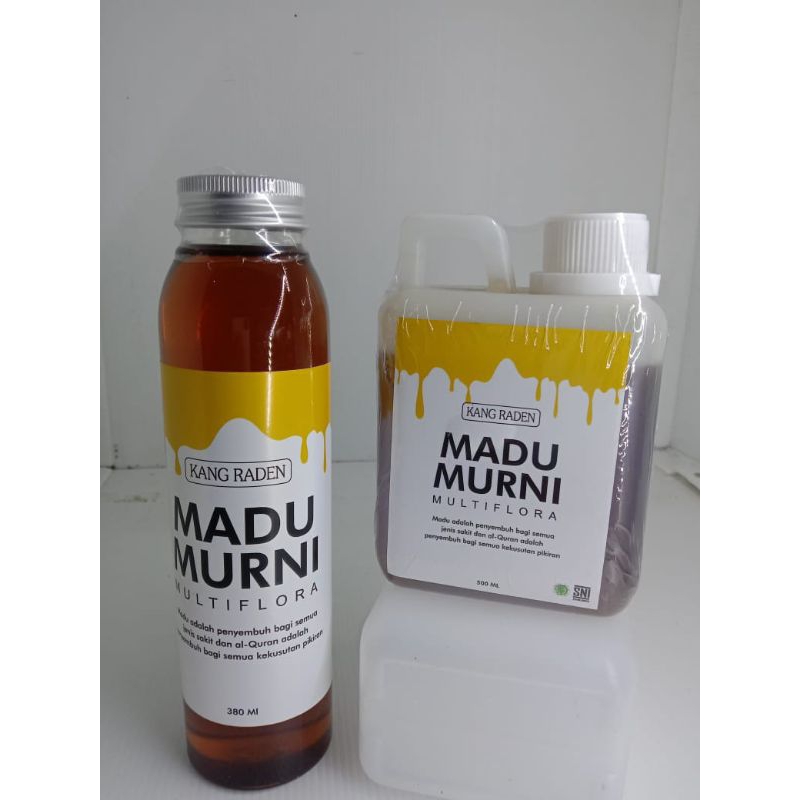 

Madu Murni asli Kang Raden Madu Murni Multiflora 380 ml 500ml