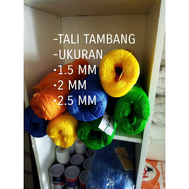 

TALI TAMBANG UKURAN 1.5 MM 2 MM 2.5 MM