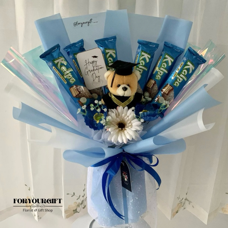 

BUKET SNACK/BUKET SNACK + BONEKA WISUDA/BUKET WISUDA(FREE PACKING + GREETING CARD)