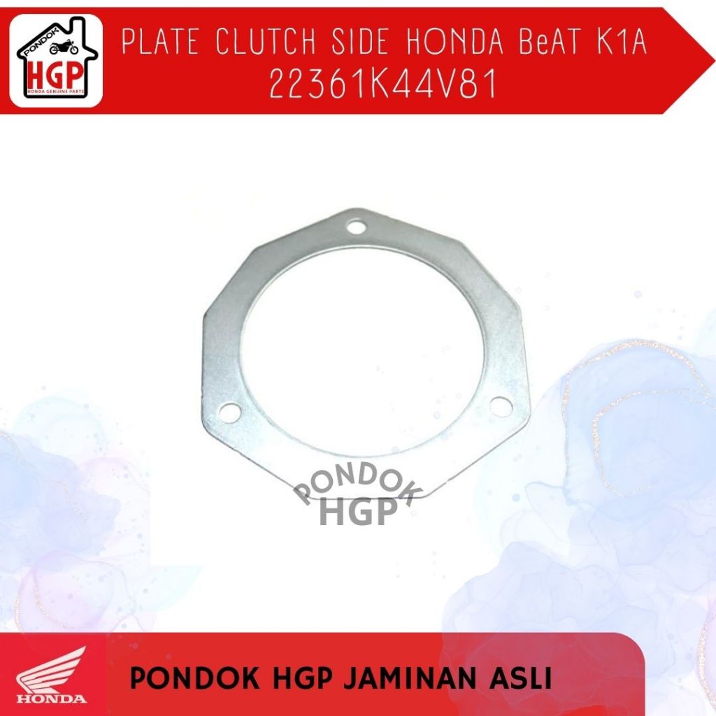 Piringan Plat Kampas Ganda Kopling Beat ESP 22361K44V81