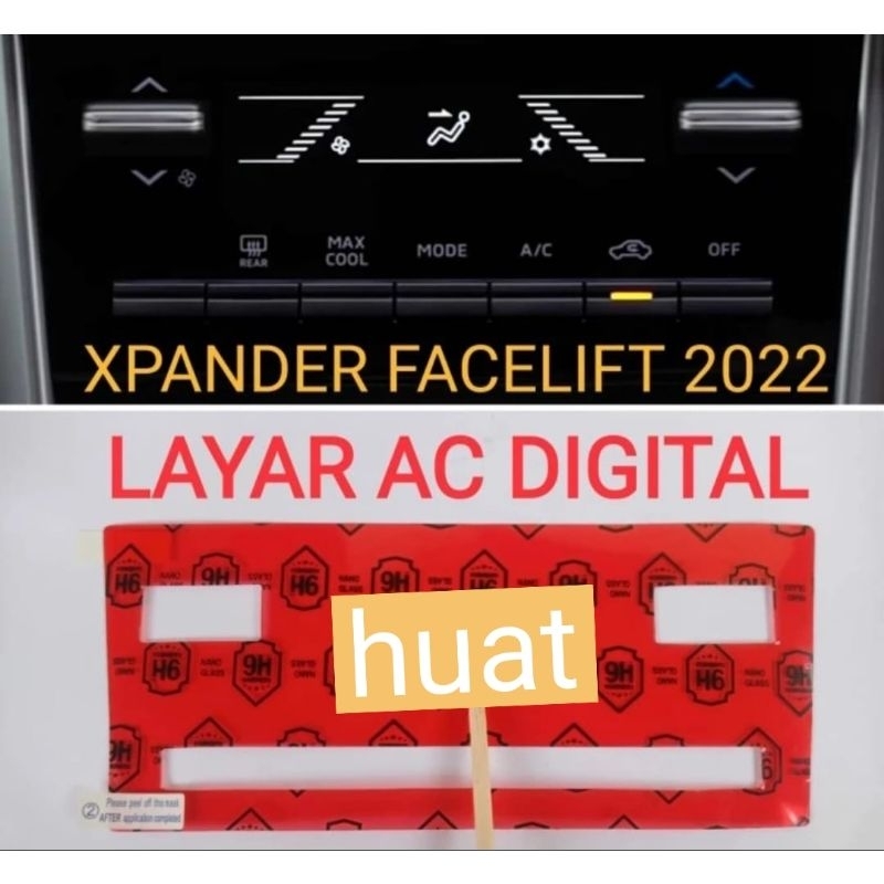 anti gores premium layar AC digital new xpander / cross facelift 2022