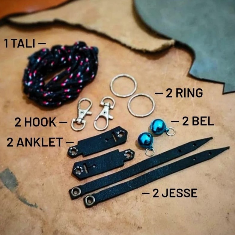 Direkomendasikan anklet Jesse BOP UK S  35cm Celepuk Ninox Javan Owlet