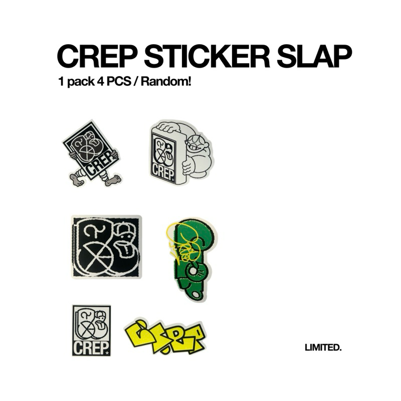 

CREP STICKER PACK #1