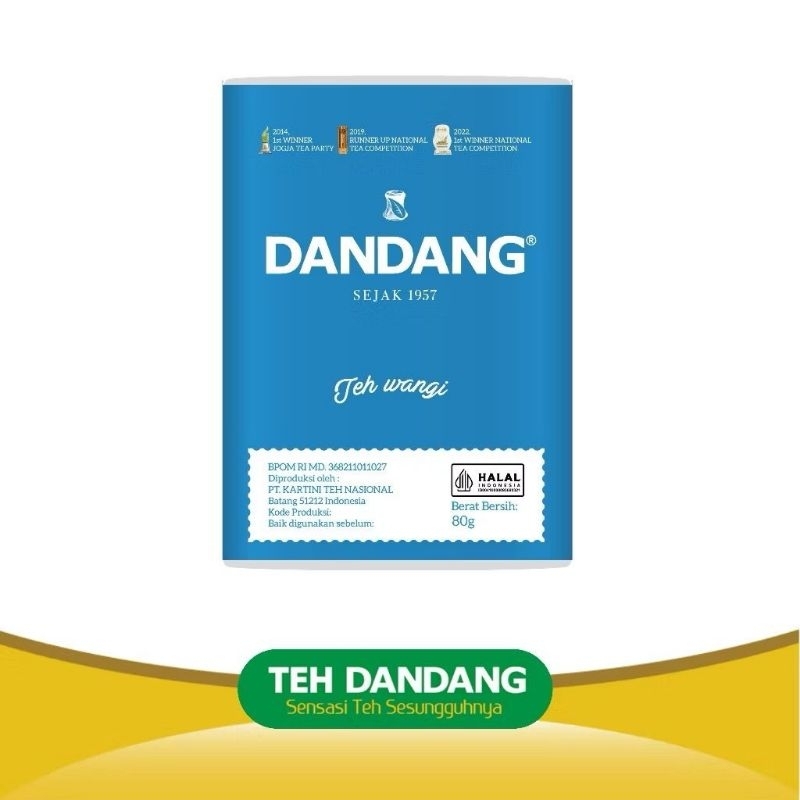 

Dandang Biru Teh Cap dandang Biru 40gr 1 slop 10 pcs