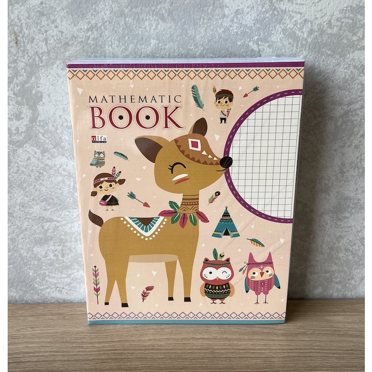 

h9 Readystock Buku Kotak Kecil Buku Matematika Alfa 38 Lembar F72