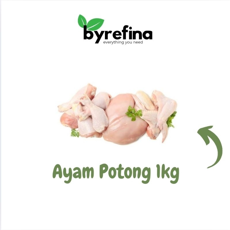 

Ayam Potong 1kg Fresh Surabaya / Byrefina