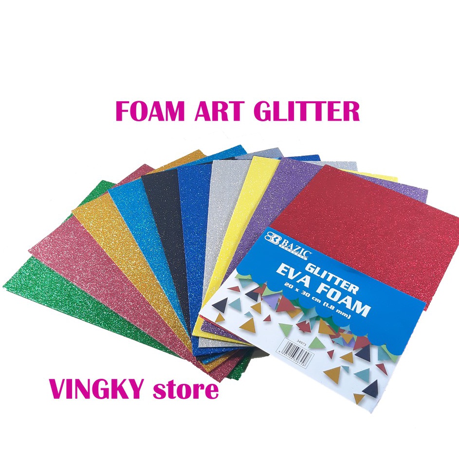 

Bayar Di Tempat Foam Art Gliter Bazic 2 x 3 Y61