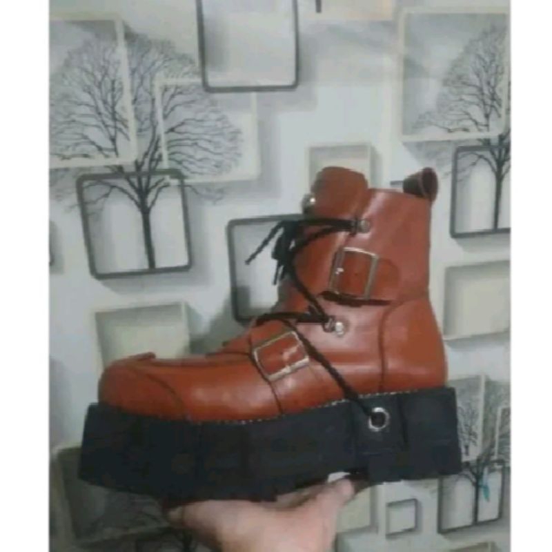 Sepatu Rock  Mr.Beam brown
