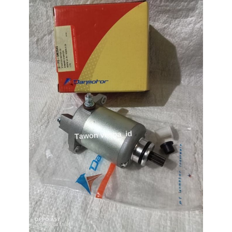 Dinamo Starter (2 V) Vespa Matic 4T Vespa LX 2V/Vespa S 2V "Danmotor"