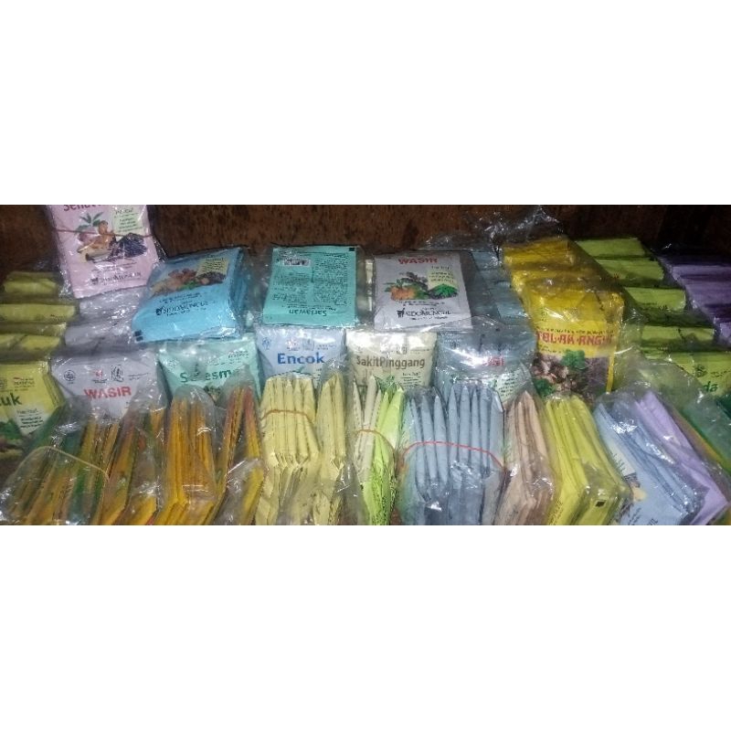 

Jamu seduh sido muncul sachet