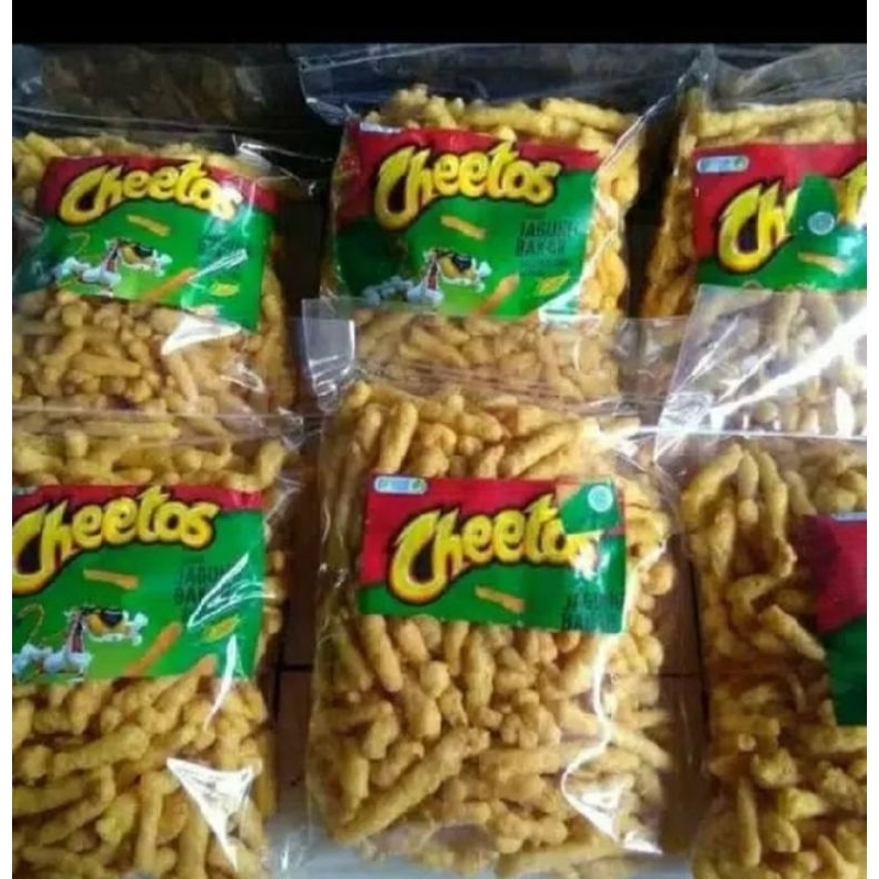 

Cheetos Jerk Kering rasa jagung bakar cemilan jajanan kering