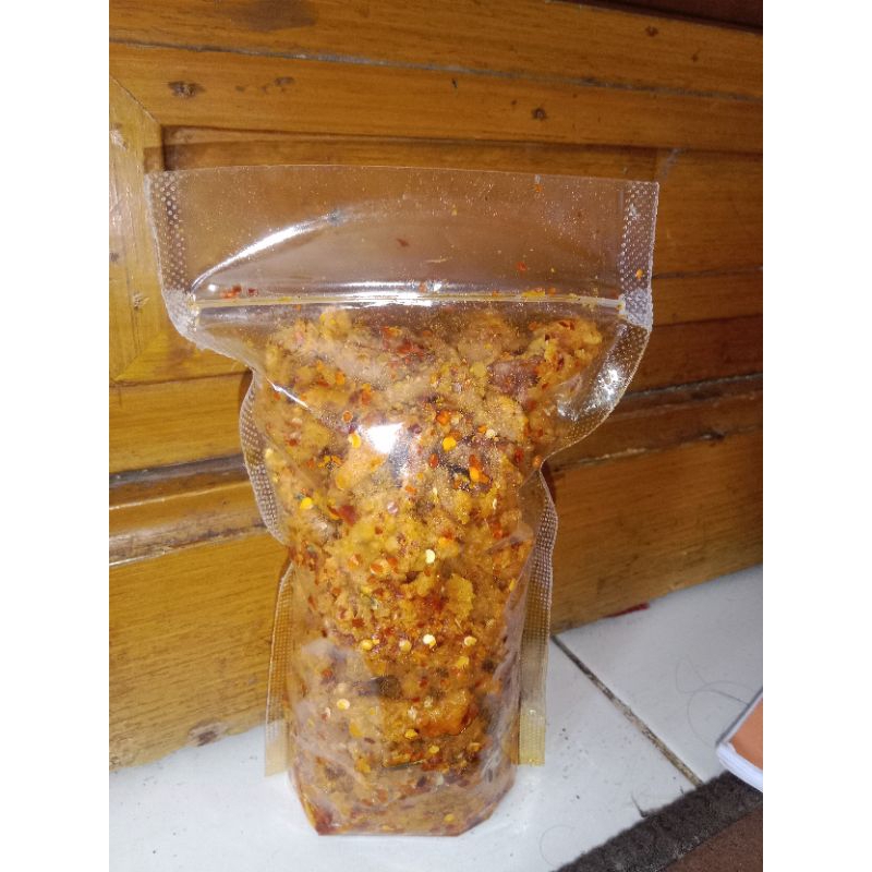 

usus crispy pedas daun jeruk dan original daun jeruk