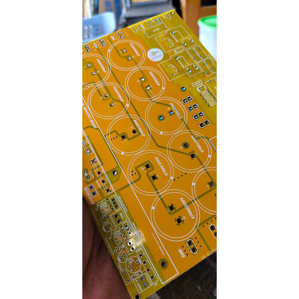 PCB PSU 10 ELCO FAN EXTRA CONTROL AUDIO PRO