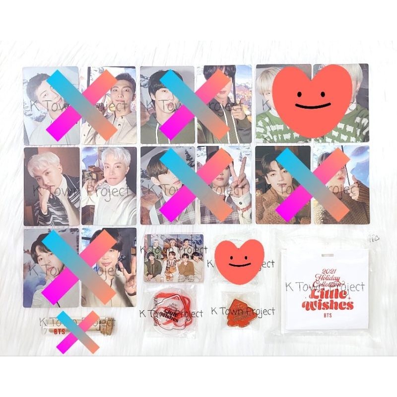 [READY - CLEARANCE SALE] BTS LITTLE WISHES HOLIDAY SPECIAL BOX JUNGKOOK JIN TAEHYUNG JIMIN SUGA RM J