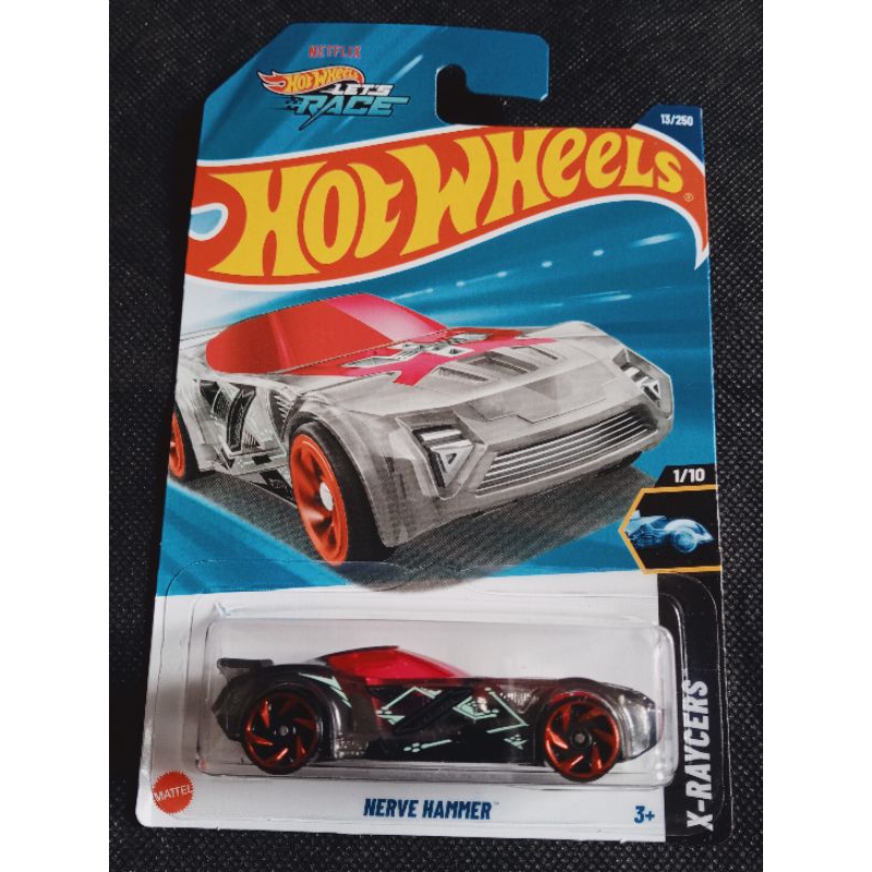 HOT WHEELS NETFLIX LET'S RACE NERVE HAMMER