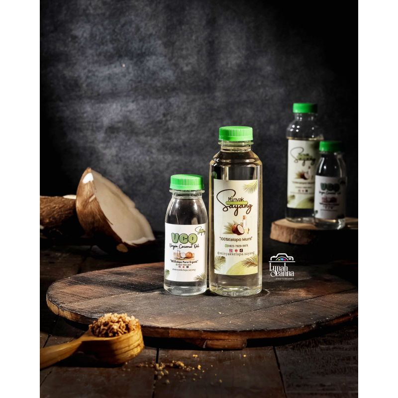 

vco virgin coconut oil vco lampung organik tanpa pengawet fresh & homemade/125ml