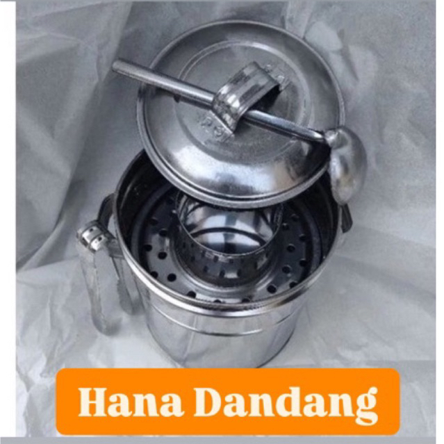 DANDANG BAKSO TUTUP STAINLESS ukuran 20-24cm GROSIR TERMURAH