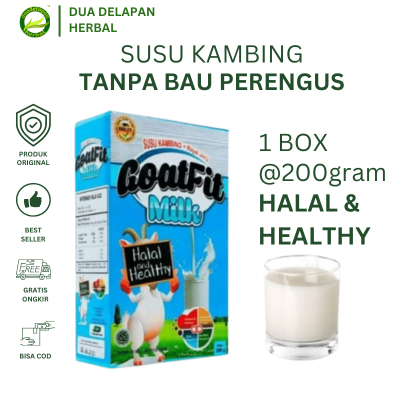 

GOAT MILK SUSU KAMBING ETAWA PLUS ROUAL JELLY ORIGINAL 1 BOX