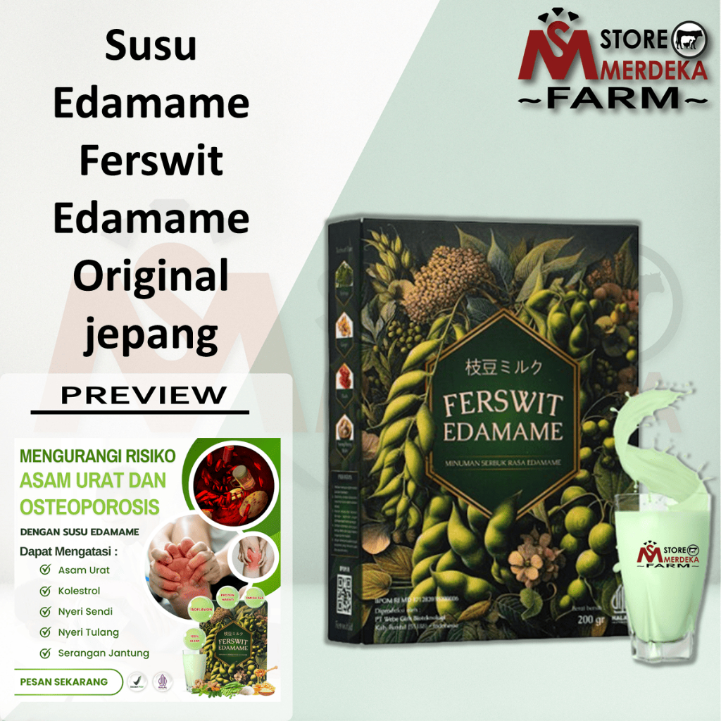 

Susu Edamame Ferswit Edamame Original jepang