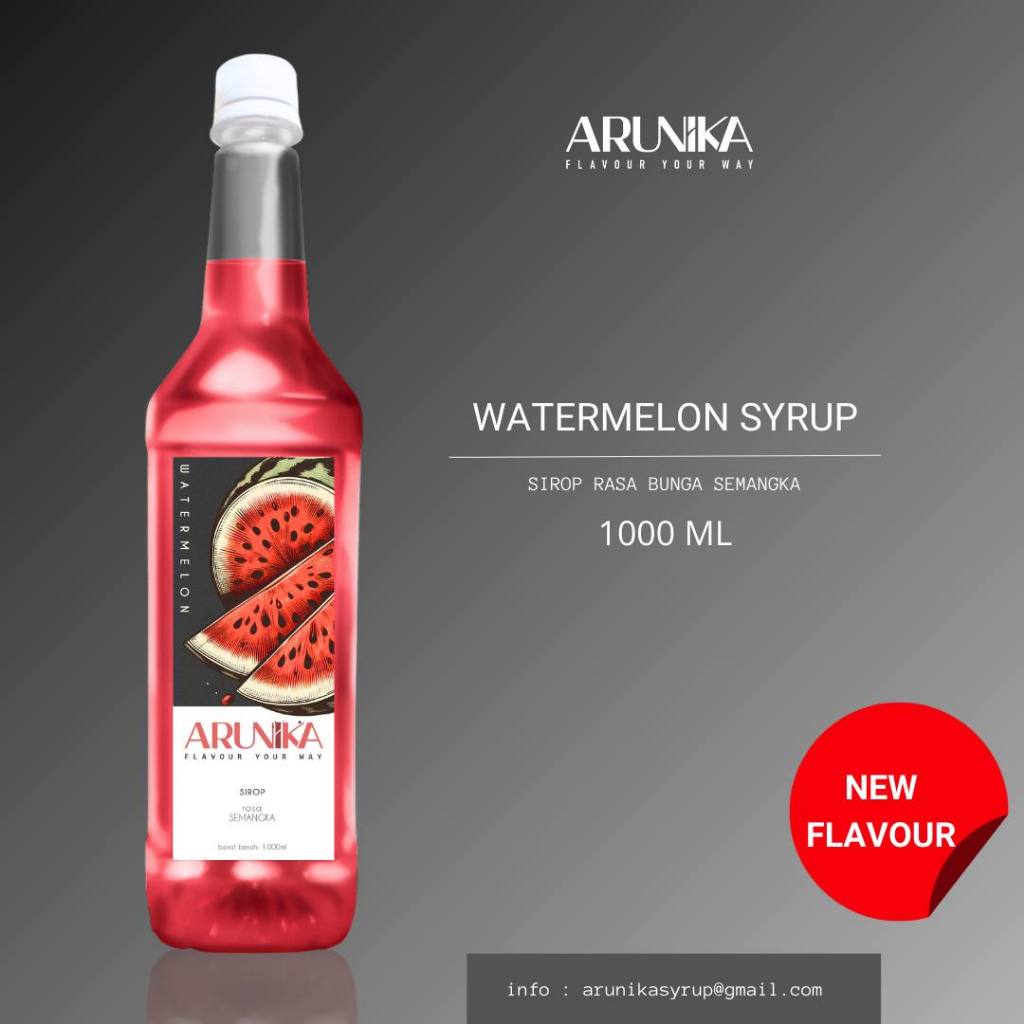 

Watermelon/Semangka Arunika Syrup 1000ml