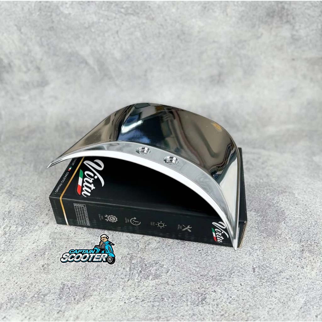 VIRTU DUCKTAIL Behel CHROME Vespa Sprint Primavera