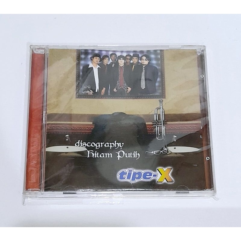 CD Tipe X Discography Hitam Putih