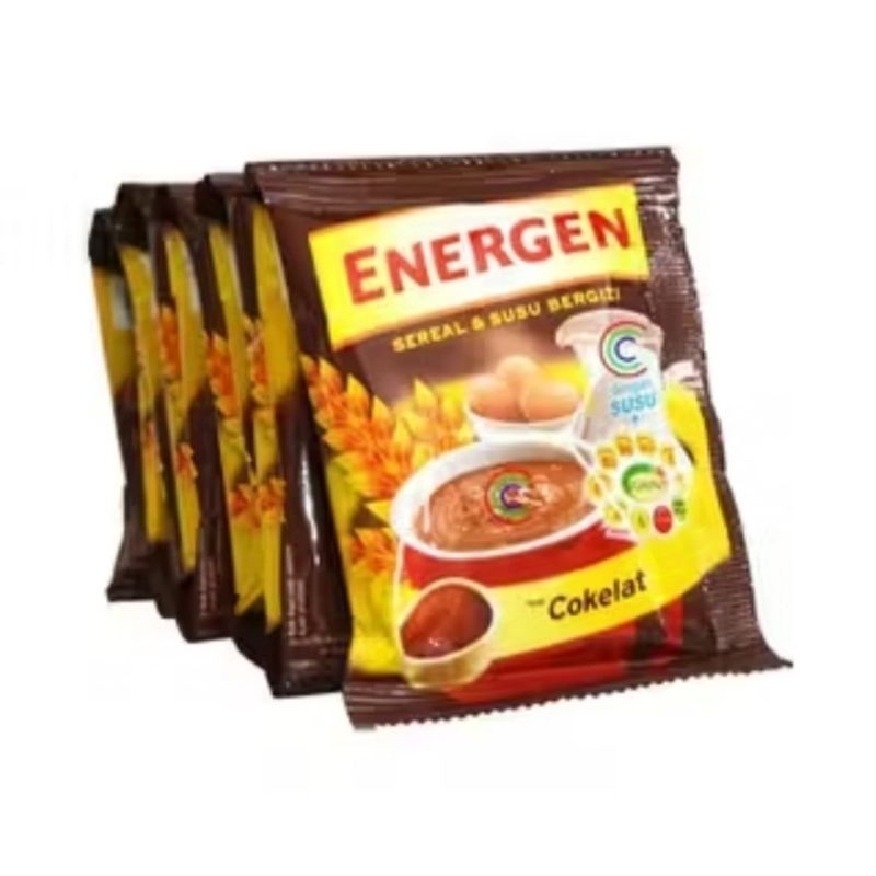 

ENERGEN (5 saseat ) VANILA KACANG HIJAU DAN COKLAT COCOK BUAT SARAPAN PAGI