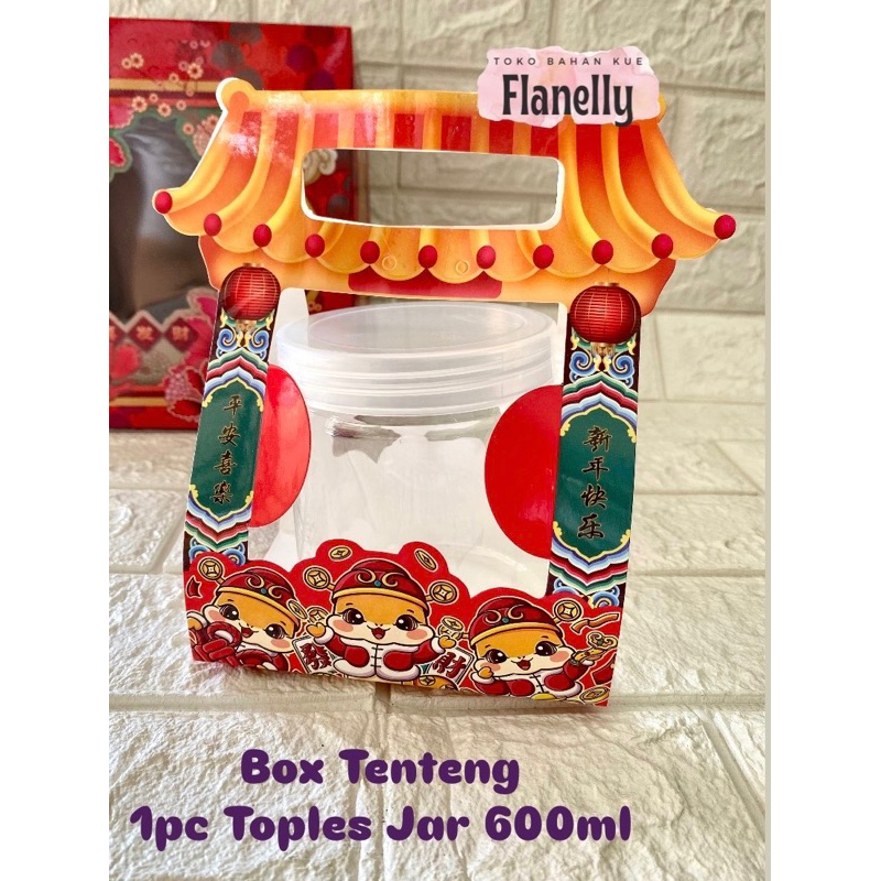 

Box Dus kotak Tenteng Imlek Chinese New Year 1pc Jar 500-600ml