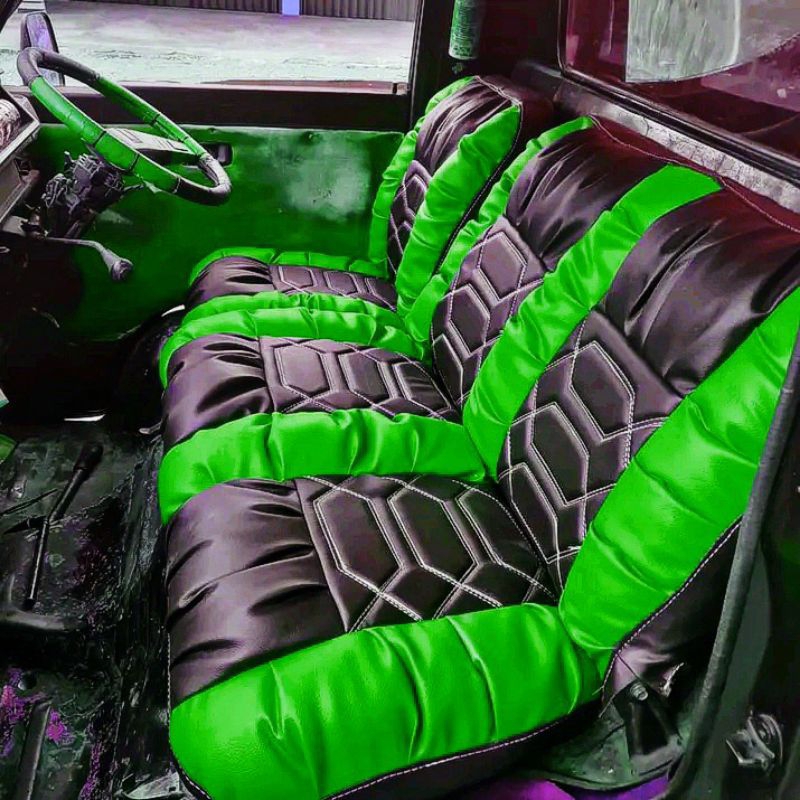 Sarung Jok / Cover jok untuk mobil ( L300 ) Model sofa motif