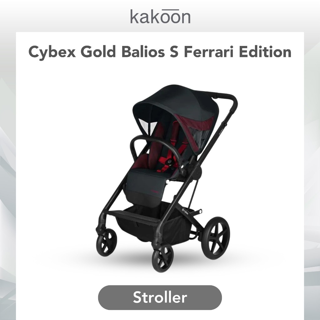 Kakoon Cybex Gold Balios S Stroller Ferrari Edition