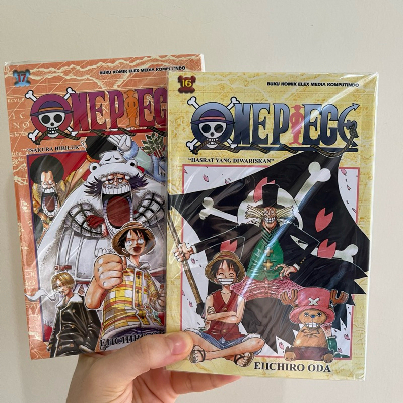 Komik One Piece Vol.16 17 18 19 / One Piece Komik 16 / One Piece Komik 17 / Komik One Piece 18 / Kom